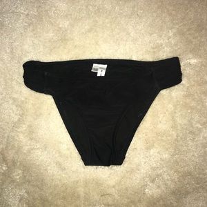 Black Cheeky Bikini Bottoms